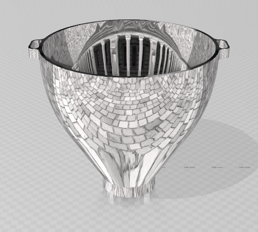 30 cm → 8 cm Funnel Adapter for IKEA IDEALISK to small Jar >> Version 2.0